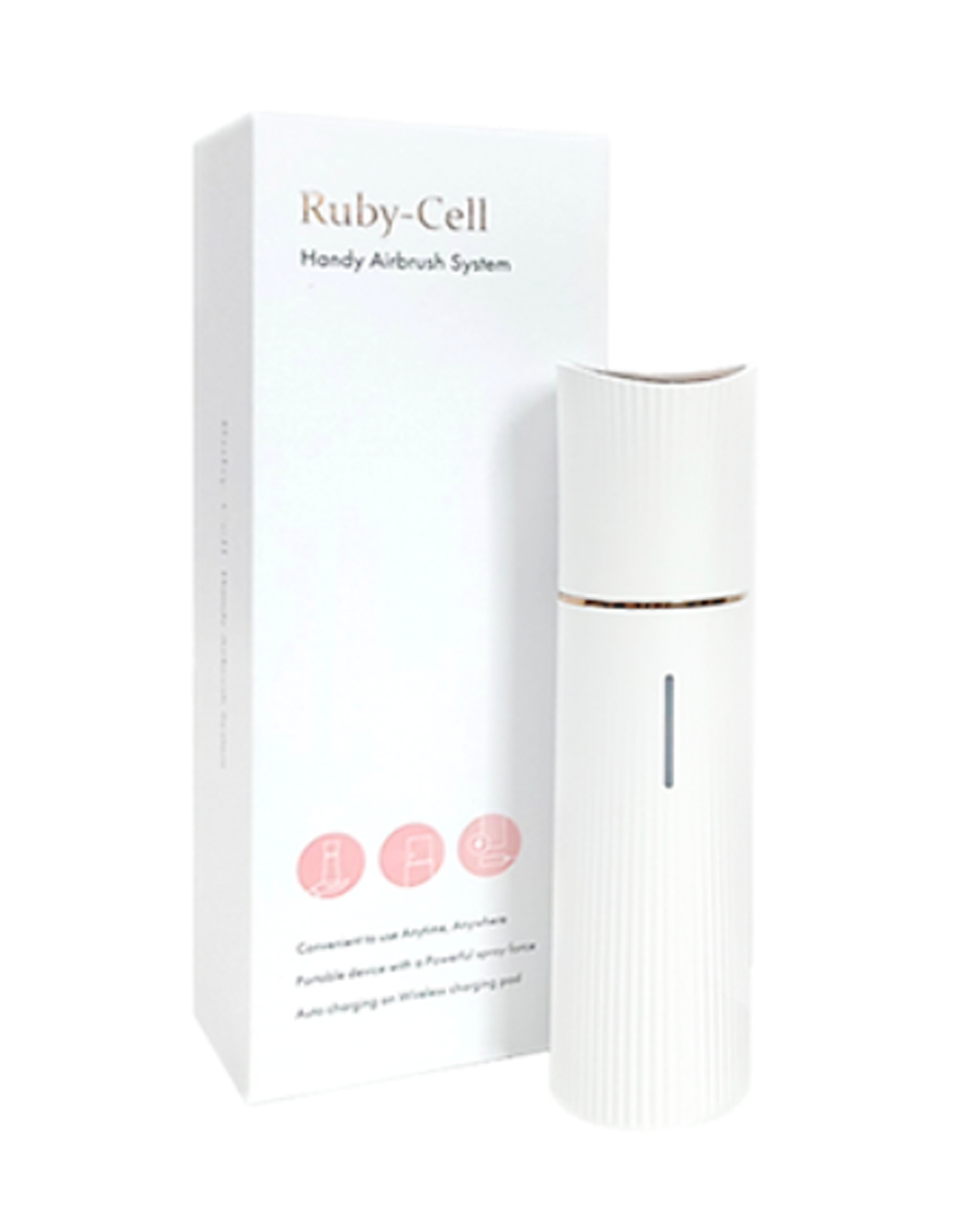 Ruby Cellハンディエアブラシ Ruby-Cell Handy Airbrush System – Antiaging Skincare Shop