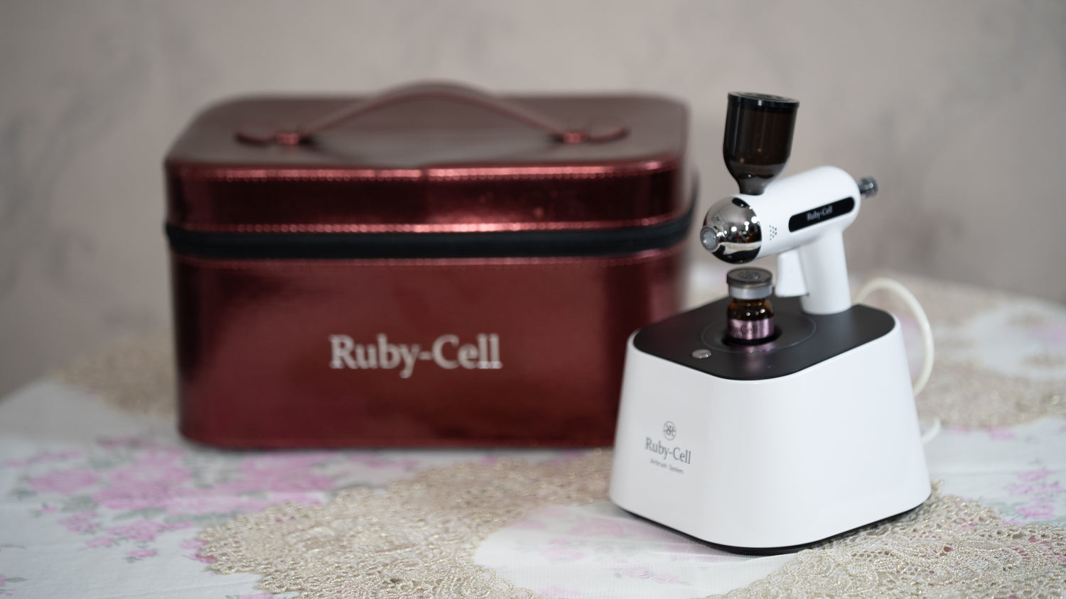 Spezielle Maschine für das Ruby-Cell-Airbrush-System